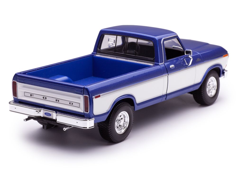 Ford USA F-150 Pick-Up 1979 blue/white 1:18 Maisto