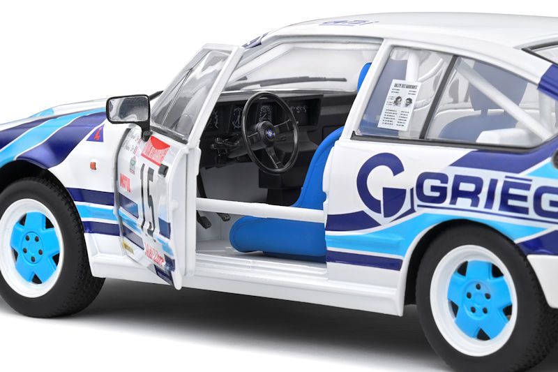 Alfa Romeo Alfetta GTV6 #15 C.Rigollet/M.Bathelot Rally des Garrigues 1986 1:18 Solido