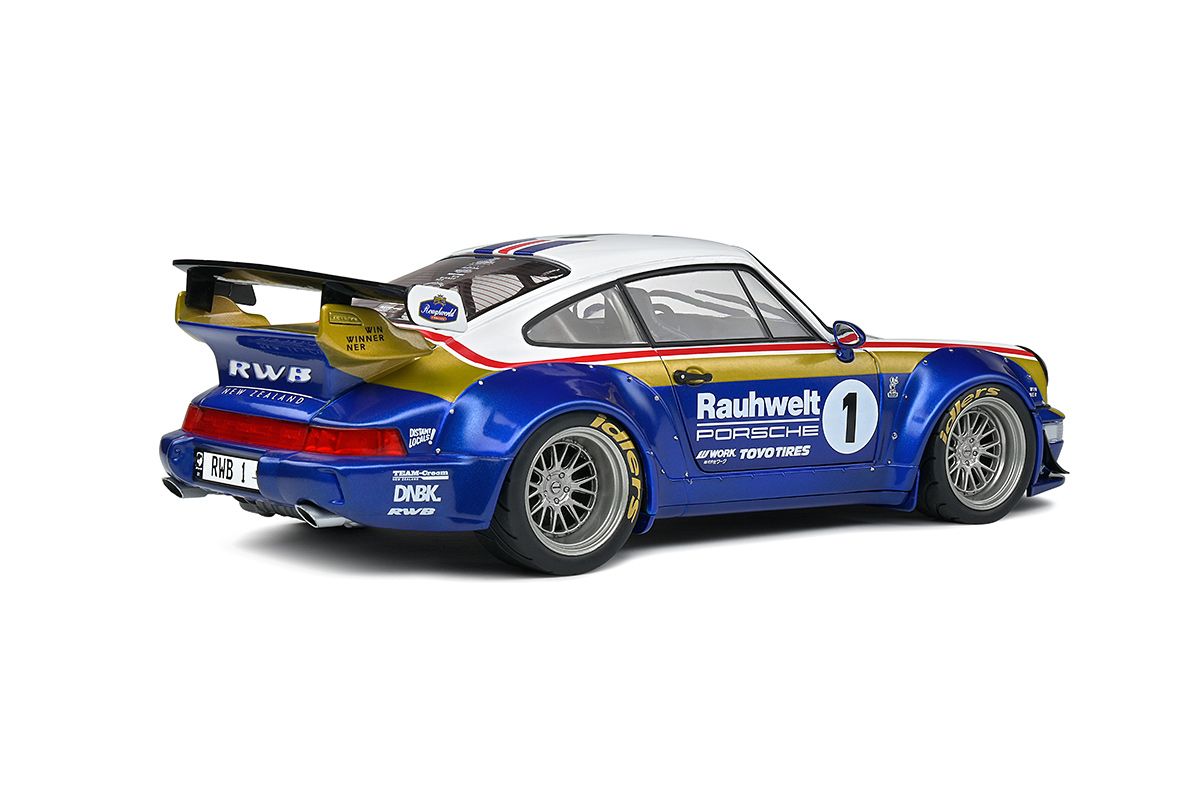 Porsche 911 964 RWB Rauh Welt #1 Racing 1992 1:18 Solido