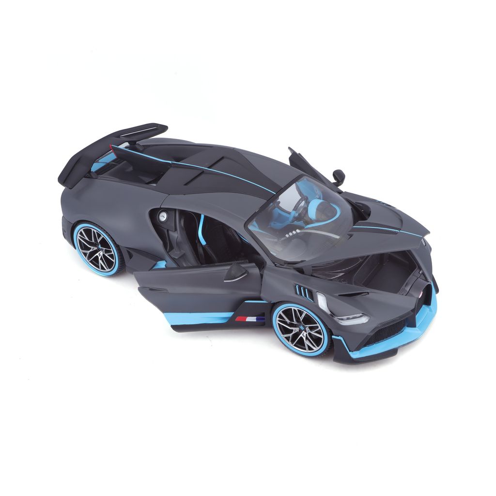 Bburago 1:18 Bugatti Divo 50th Anniversary 2018 tapis noir / carbone fibre 18-11101 modèle
