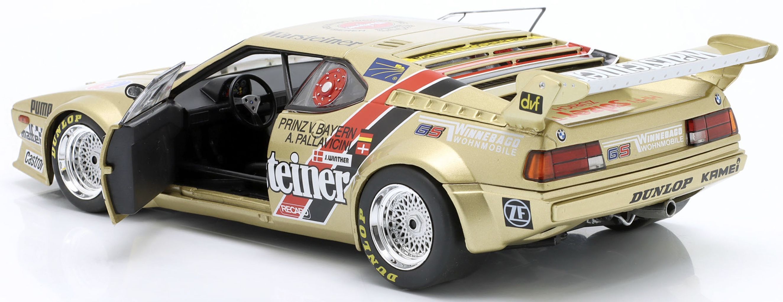 BMW M1 Procar #90 Pallavicini/Prinz v. Bayern/Winther 24H Le Mans 1983 1:18 Werk83