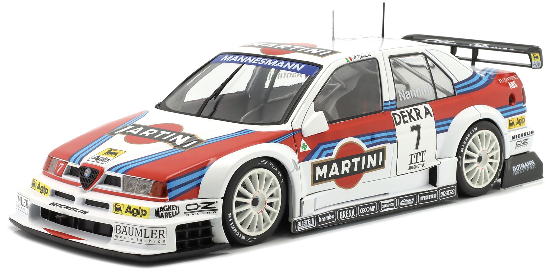 Alfa Romeo 155 V6 TI Alfa Corse Martini Racing #7 A.Nannini DTM/ITC 1995 1:18 Werk83