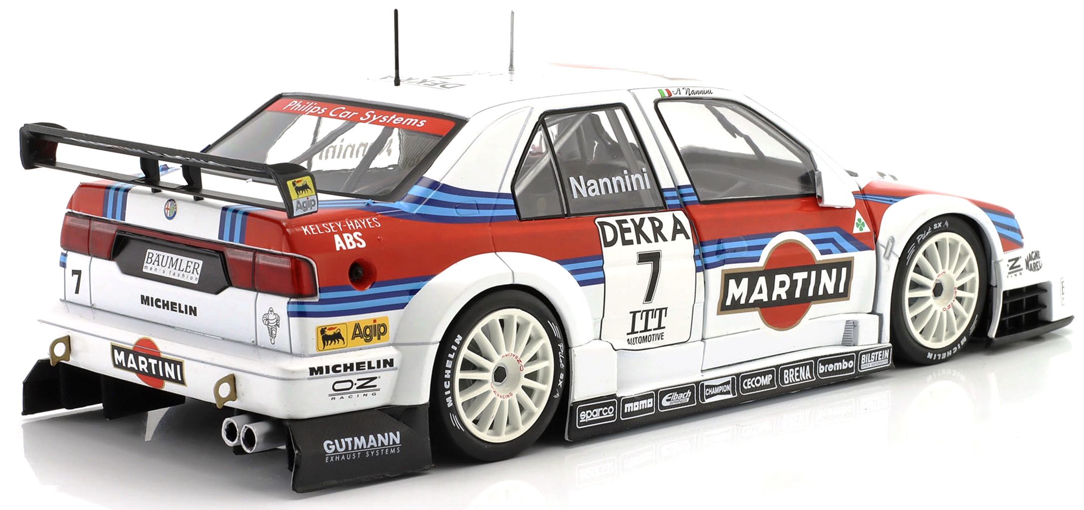 Alfa Romeo 155 V6 TI Alfa Corse Martini Racing #7 A.Nannini DTM/ITC 1995 1:18 Werk83