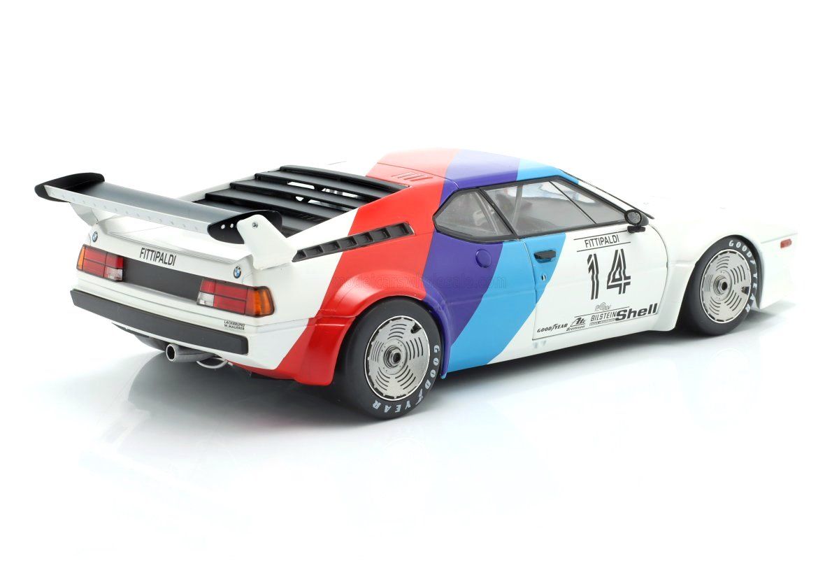 BMW M1 3.5L Team BMW Motorsport #14 E.Fittipaldi Procar Series 1979 1:18 Werk83