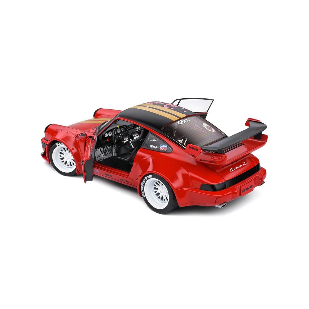Porsche 911 964 RWB Rauh Welt 2021 red saduka 1:18 Solido