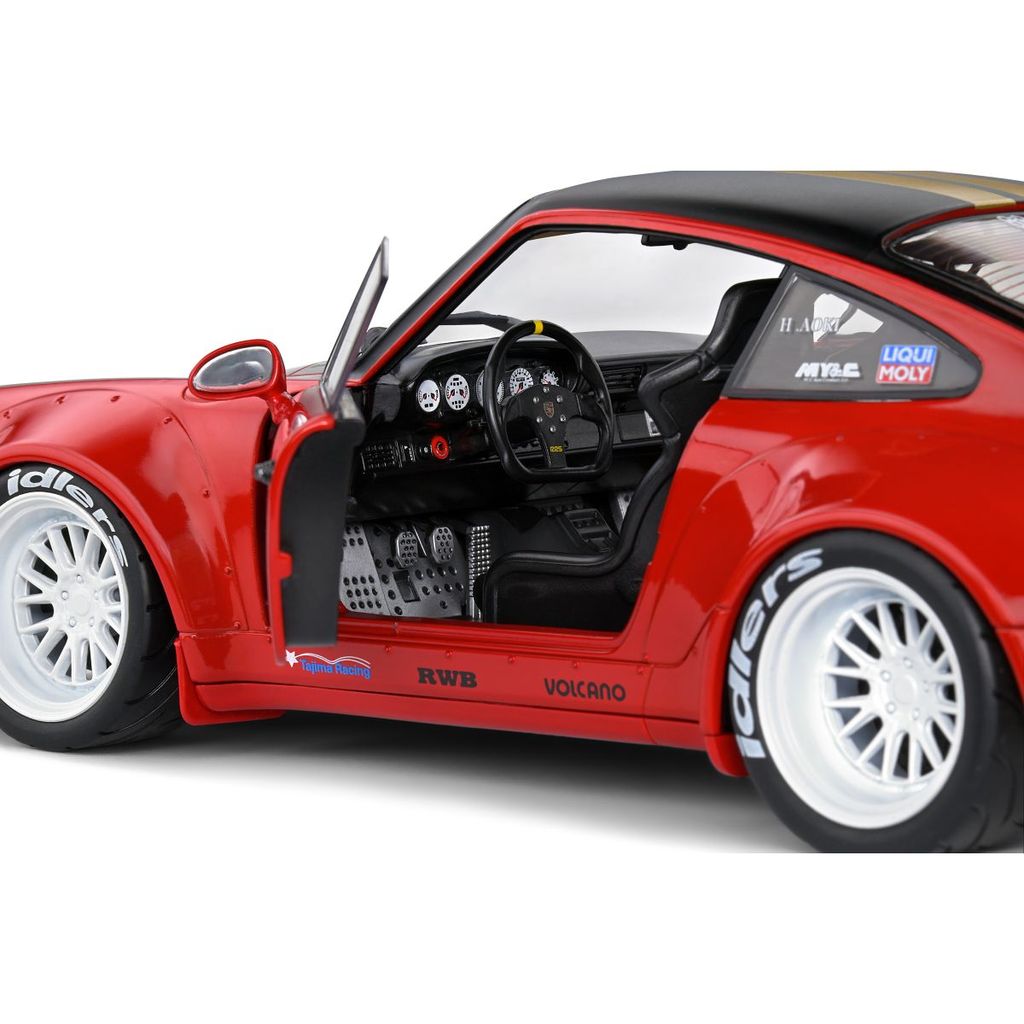 Porsche 911 964 RWB Rauh Welt 2021 red saduka 1:18 Solido