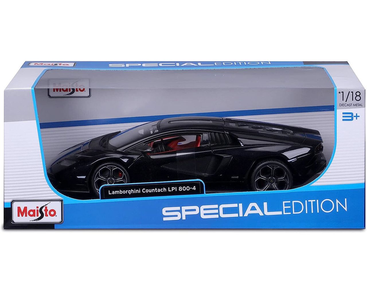 Lamborghini Countach LPI 800-4 black 1:18 Maisto