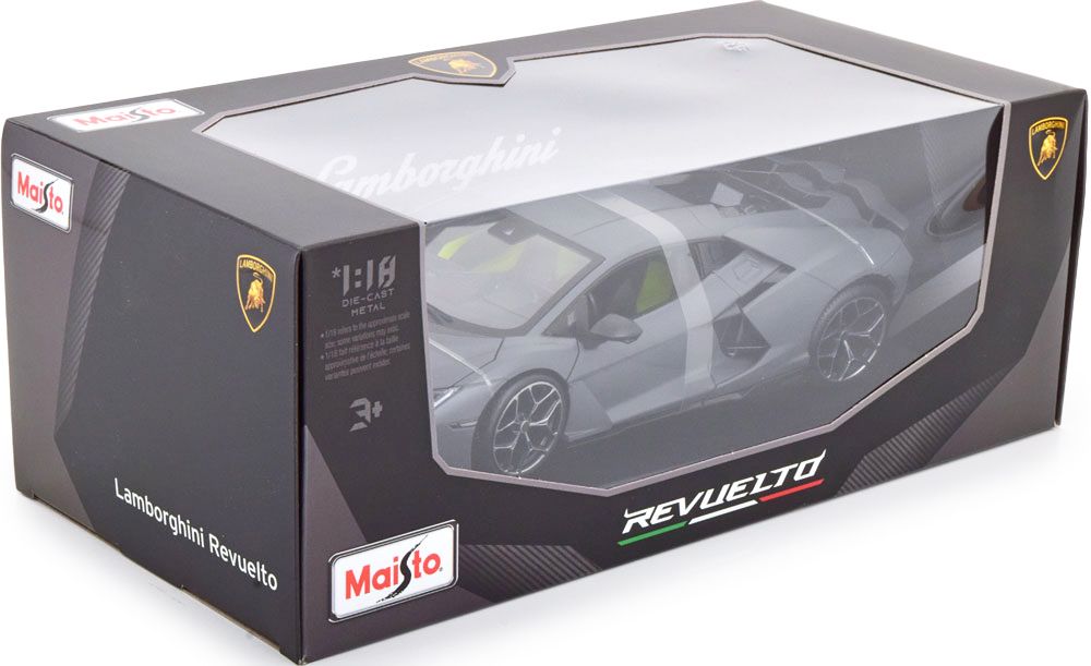 Lamborghini Revuelto 2023 grey 1:18 Maisto
