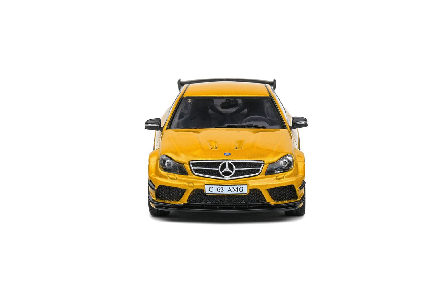 Mercedes-Benz C-Class C63 6.3 V8 AMG Black Series 2012 solarbeam yellow 1:43 Solido
