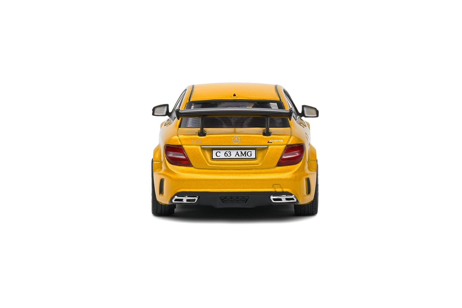 Mercedes-Benz C-Class C63 6.3 V8 AMG Black Series 2012 solarbeam yellow 1:43 Solido