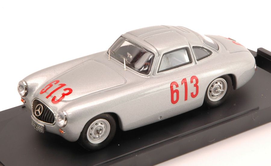 Mercedes-Benz 300 SL #613 Caracciola, Kurrle 4th Mille Miglia 1952 1:43 Bang