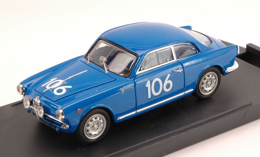 Alfa Romeo Giulietta SV #106 CL.Mille Miglia Winner 1956 1:43 Bang