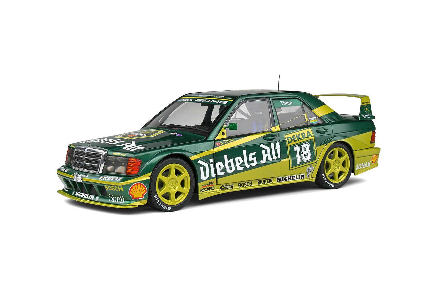 Mercedes Benz 190E 2.5 16V EVO2 #18 K.Thiim DTM 1992 1:18 Solido