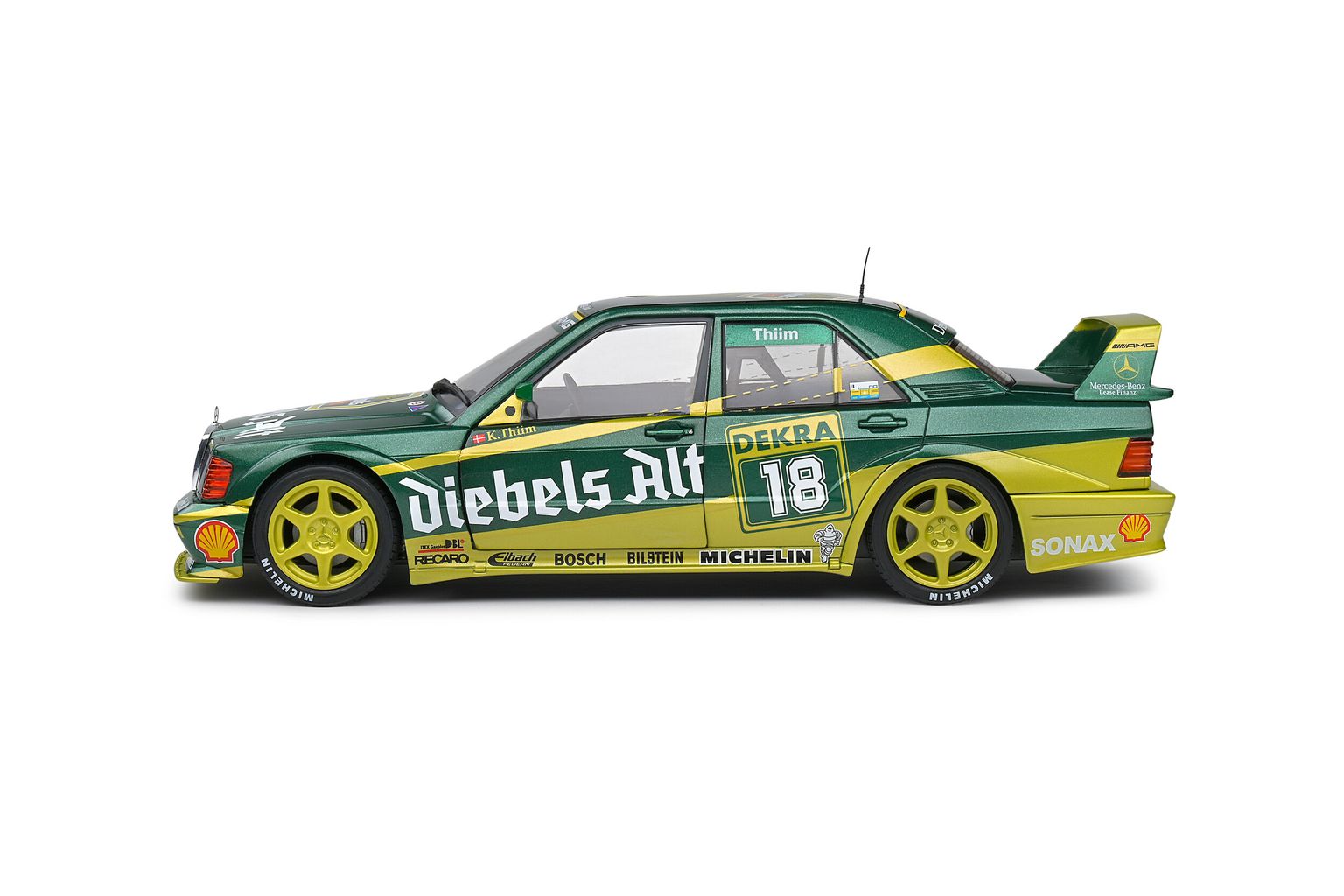 Mercedes Benz 190E 2.5 16V EVO2 #18 K.Thiim DTM 1992 1:18 Solido