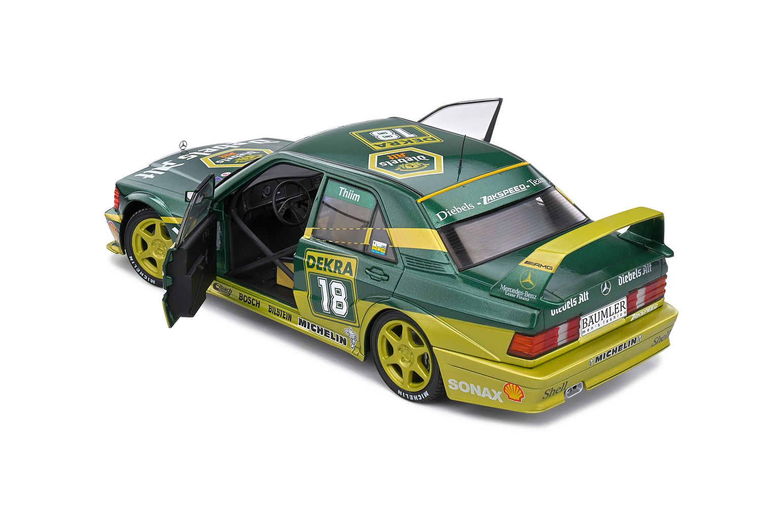 Mercedes Benz 190E 2.5 16V EVO2 #18 K.Thiim DTM 1992 1:18 Solido