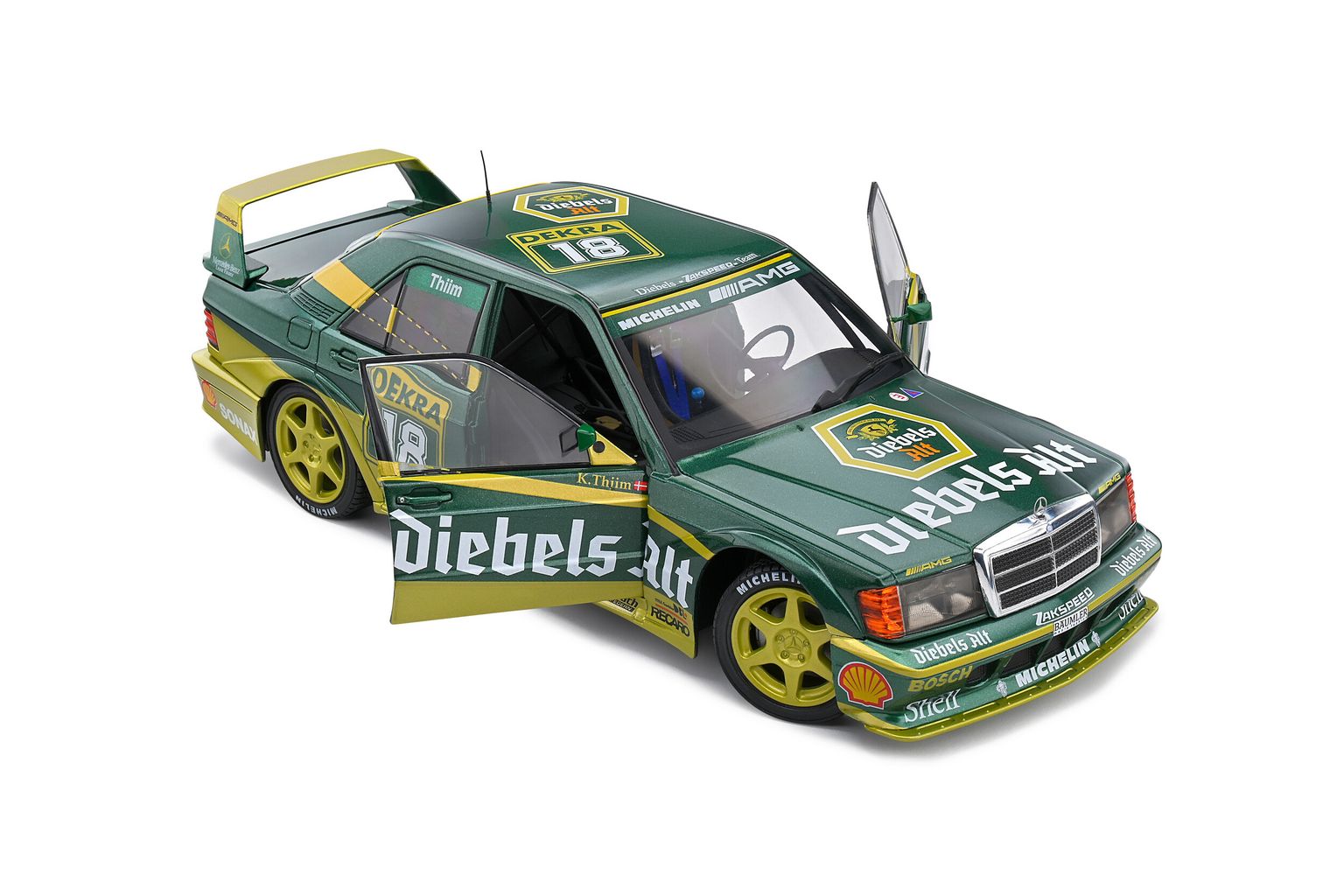 Mercedes Benz 190E 2.5 16V EVO2 #18 K.Thiim DTM 1992 1:18 Solido