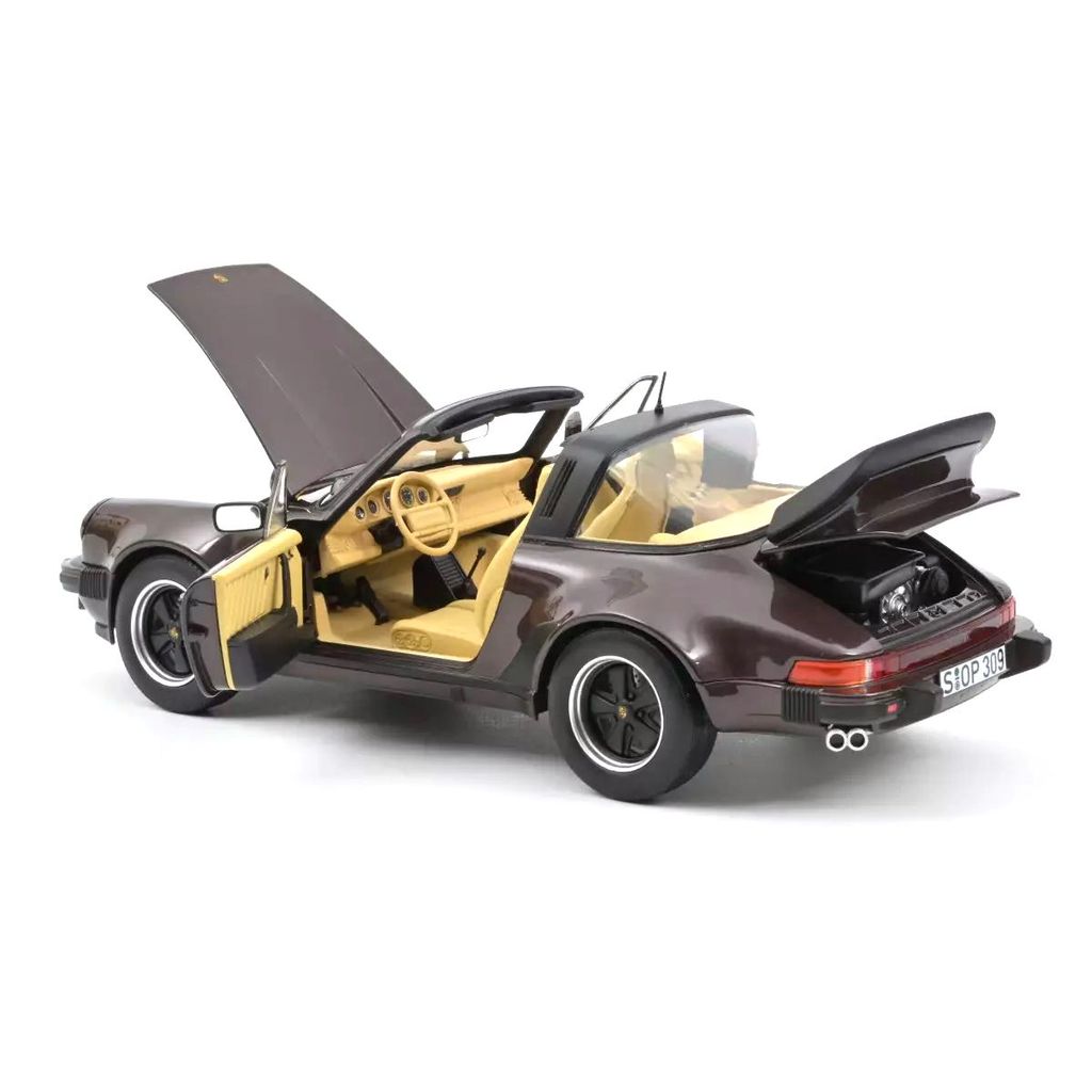 Porsche 911 Turbo Targa 1987 brown metallic 1:18 Norev