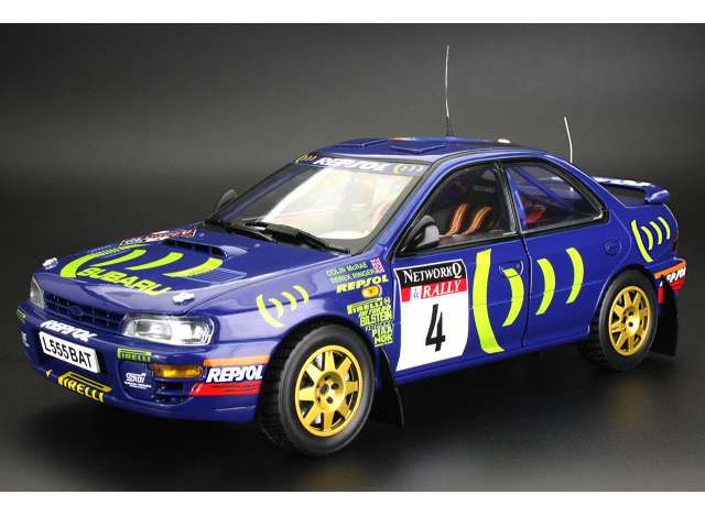 Subaru Impreza 555 #4 Collin McRae/Derek Ringer Winner RAC Rally 1995 1:18 Sun Star