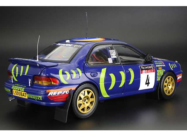 Subaru Impreza 555 #4 Collin McRae/Derek Ringer Winner RAC Rally 1995 1:18 Sun Star