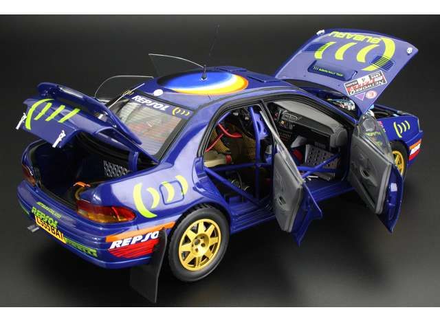 Subaru Impreza 555 #4 Collin McRae/Derek Ringer Winner RAC Rally 1995 1:18 Sun Star