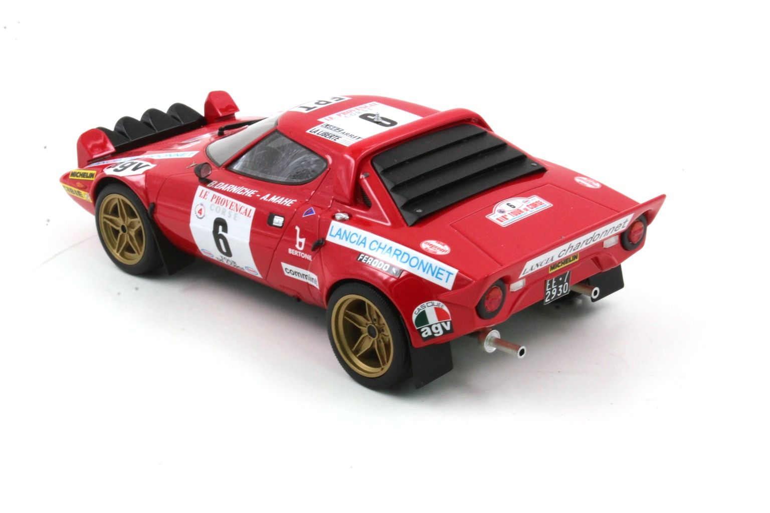 Lancia Stratos HF Chardonnet #6 Darniche/ Mahe Winner Rally Tour de Corse 1975 1:18 Top Marques Collectibles