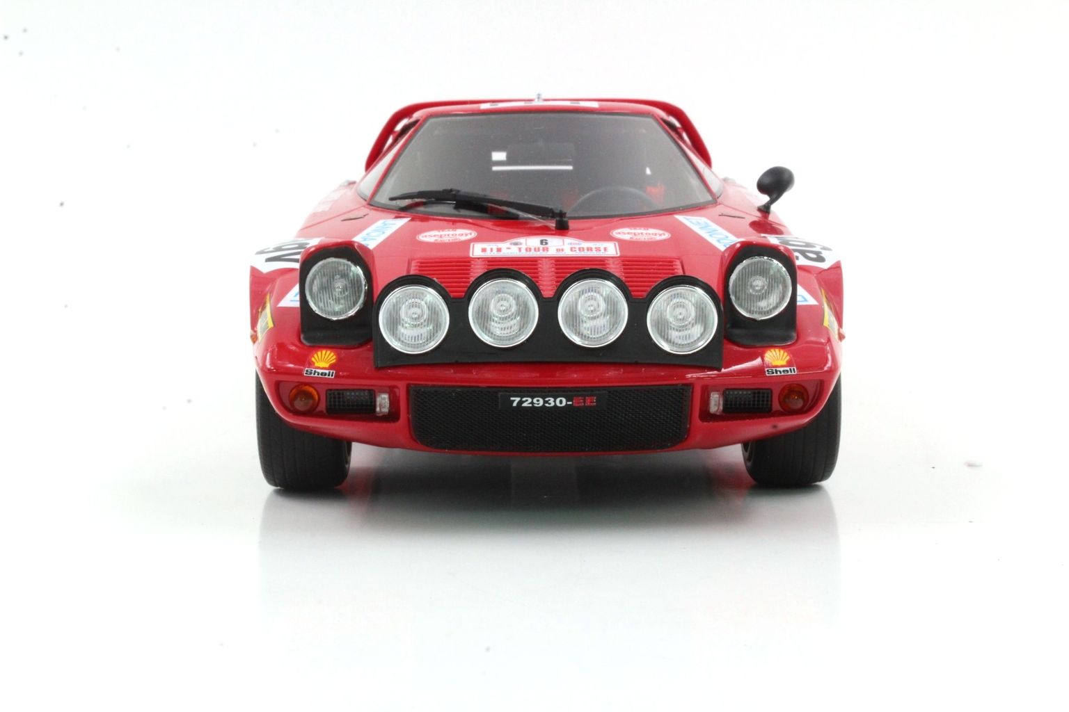 Lancia Stratos HF Chardonnet #6 Darniche/ Mahe Winner Rally Tour de Corse 1975 1:18 Top Marques Collectibles