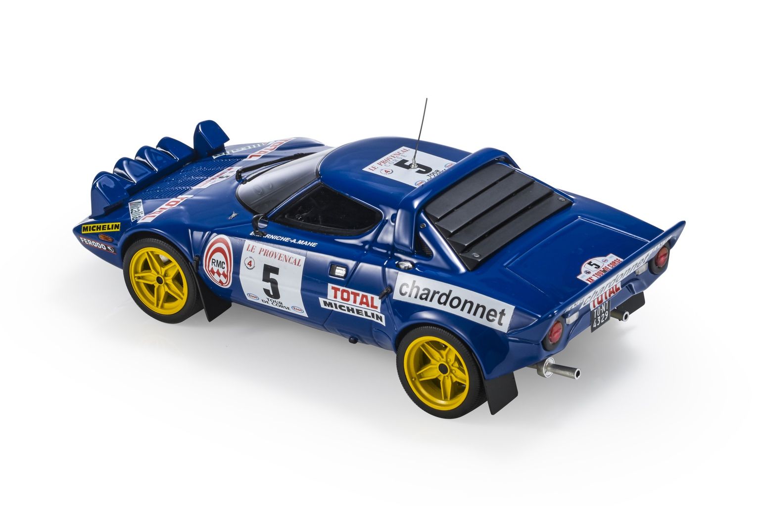 Lancia Stratos HF #5 Darniche/ Mahe Winner Tour de France 1976 1:18 Top Marques Collectibles