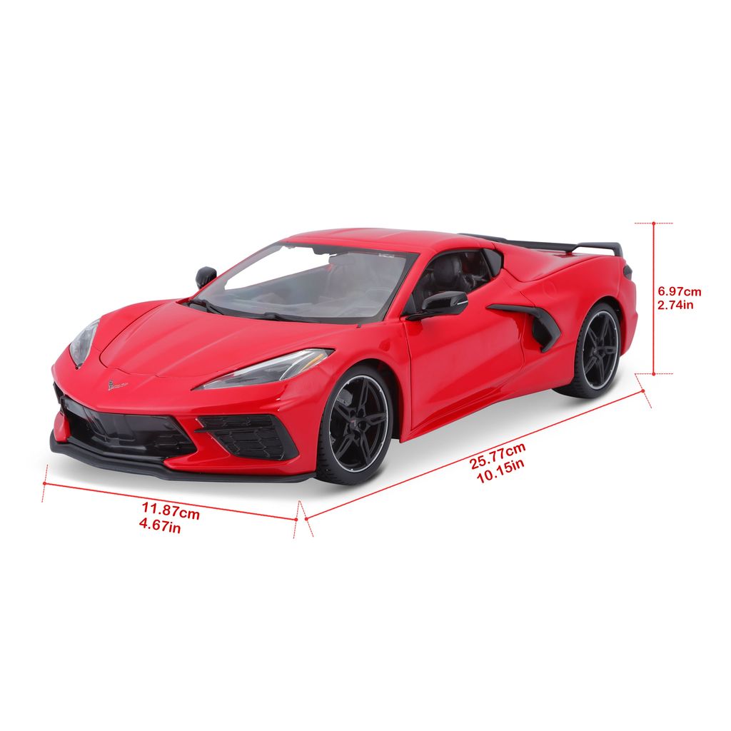 Chevrolet Corvette Stingray C8 2020 red 1:18 Maisto