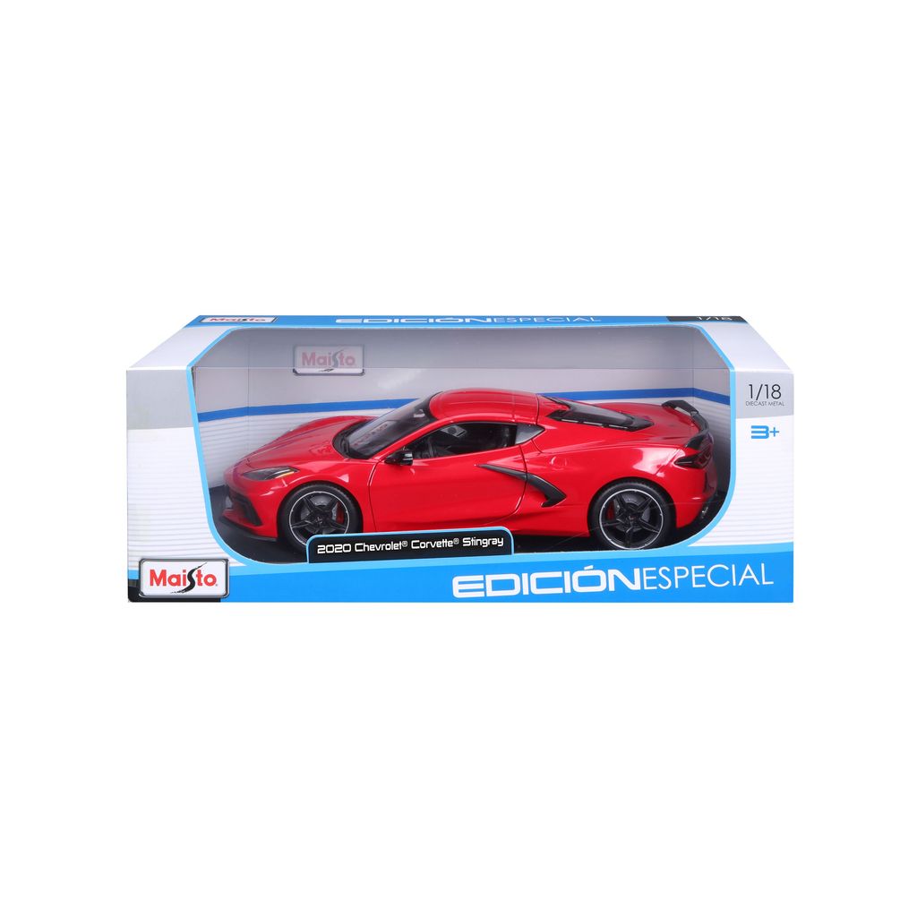 Chevrolet Corvette Stingray C8 2020 red 1:18 Maisto