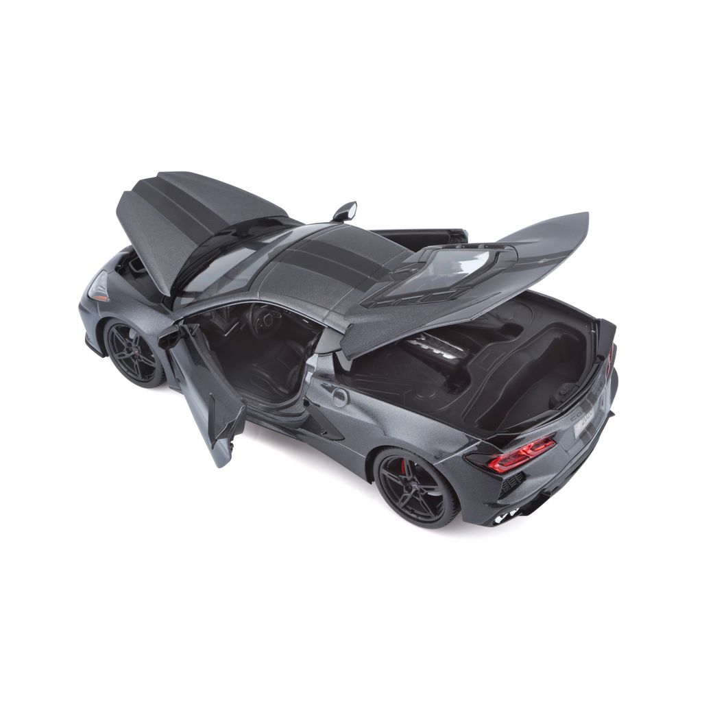 Chevrolet Corvette Stingray C8 2020 grey 1:18 Maisto