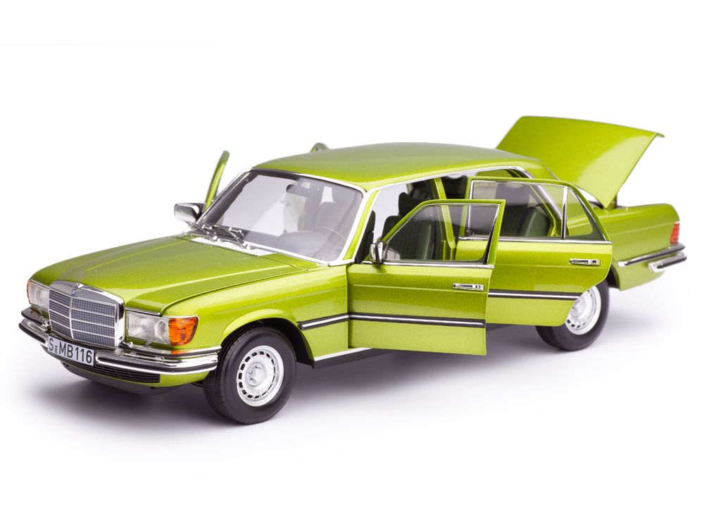 Mercedes-Benz 450 SEL 1976-1980 green 1:18 Norev