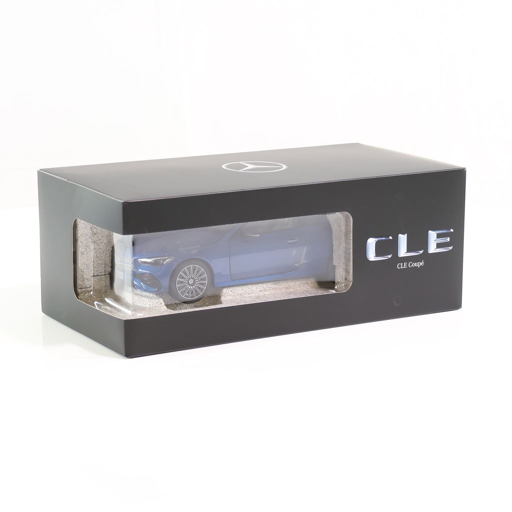 Mercedes-Benz CLE Coupe AMG-Line C236 2023 spectral blue 1:18 Norev