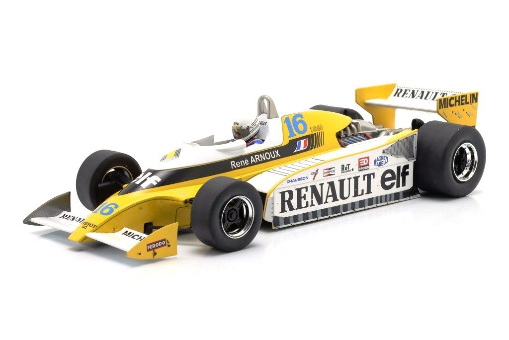 Renault RS10 Renault Elf #16 R.Arnoux GP Great Britain 1979 1:18 MCG Modelcar Group