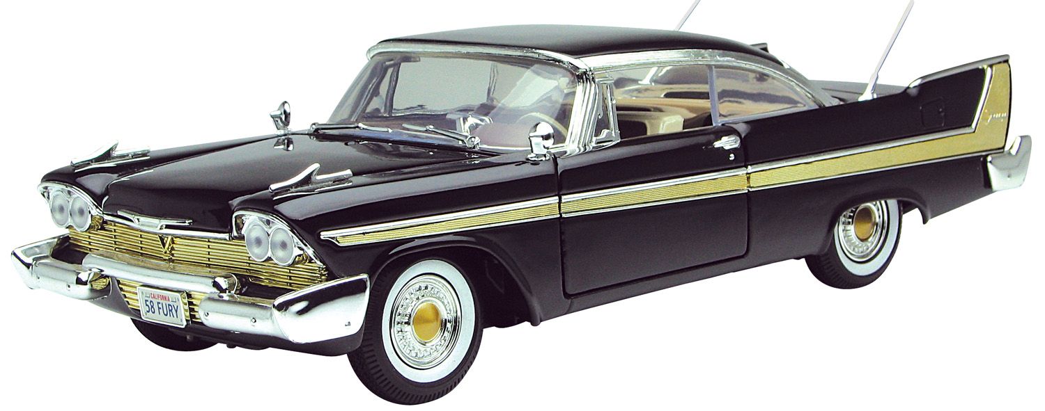 Plymouth Fury Coupe 1958 yellow 1:18 Motor Max
