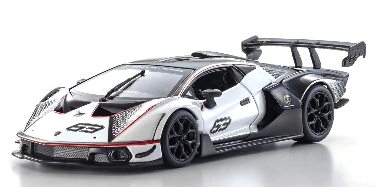 Lamborghini Essenza CV12 2021 white black 1:24 Bburago