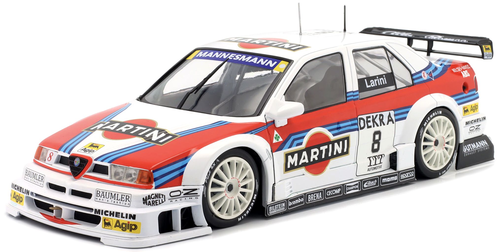 Alfa Romeo 155 V6 TI Martini Racing #8 N.Larini DTM ITC 1995 1:18 Werk83