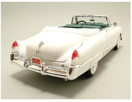 Cadillac Coupe de Ville 1949 white 1:18 Lucky Diecast