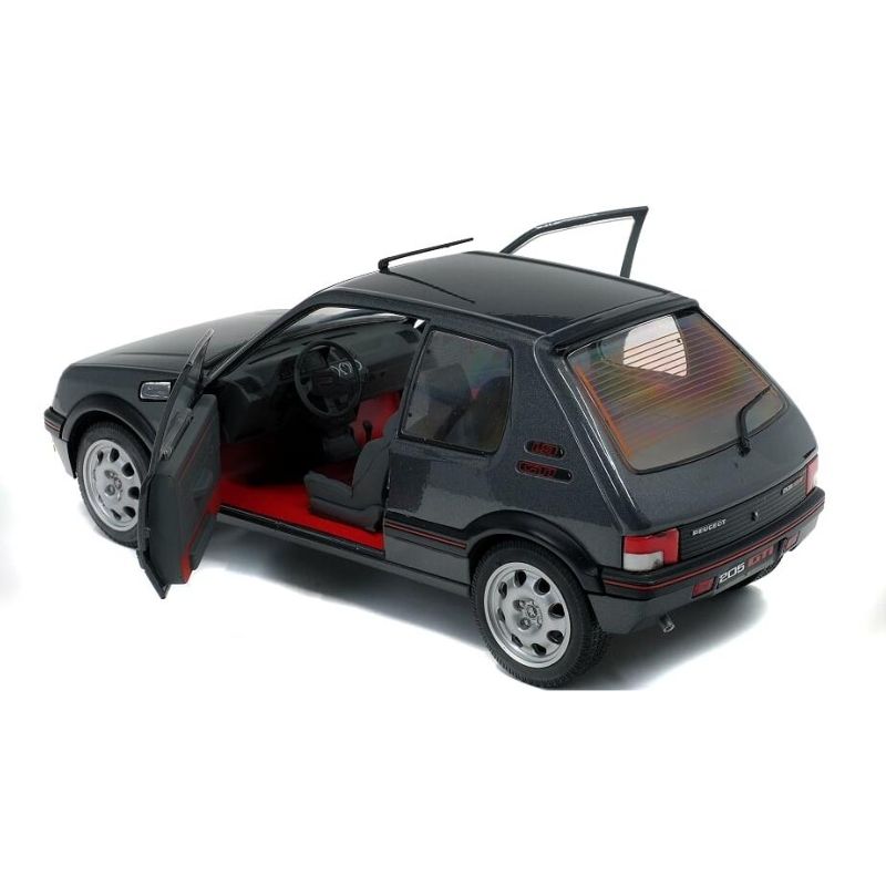 Peugeot 205 GTI Phase 2 Gris Magnum 1990 grey 1:18 Solido