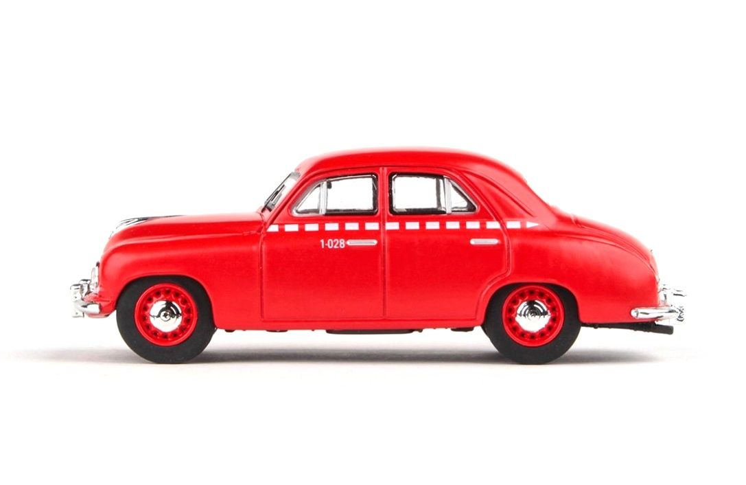 Škoda 1201 1956 Taxi červená 1:43 Abrex