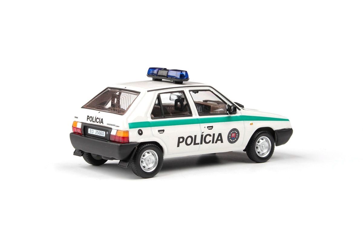 Škoda Favorit 136L 1988 Polícia SR 1:43 Abrex