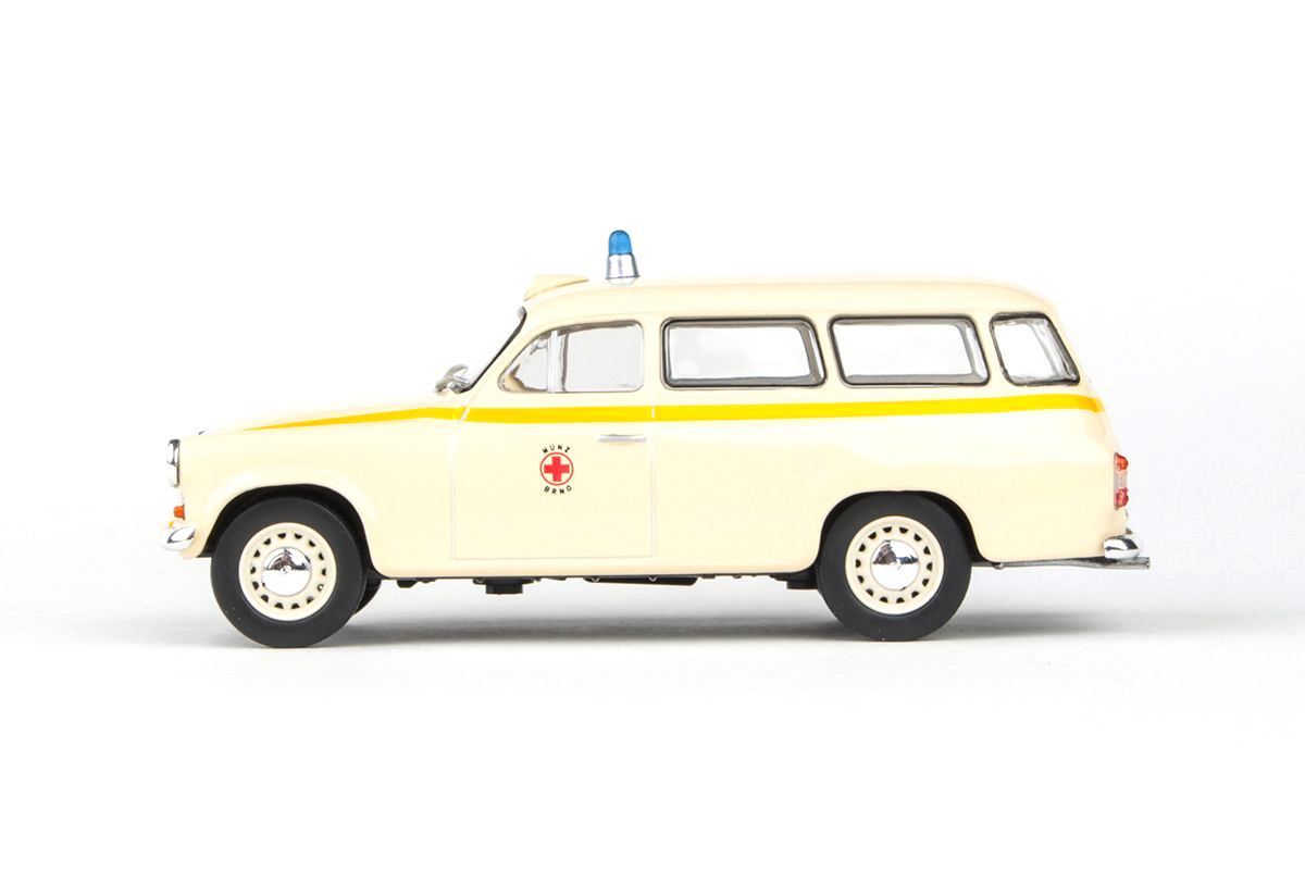 Škoda 1202 1964 Sanitka - MÚNZ Brno 1:43 Abrex