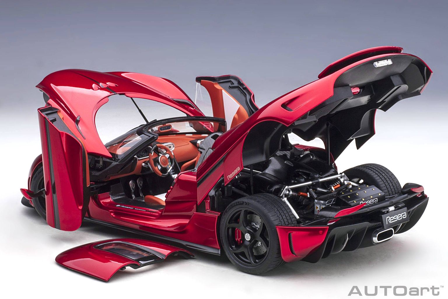 Koenigsegg Regera 2016 candy red 1:18 AUTOart