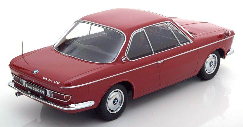 BMW 2000 CS Coupe 1965 red 1:18 KK Scale