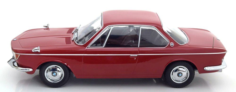 BMW 2000 CS Coupe 1965 red 1:18 KK Scale