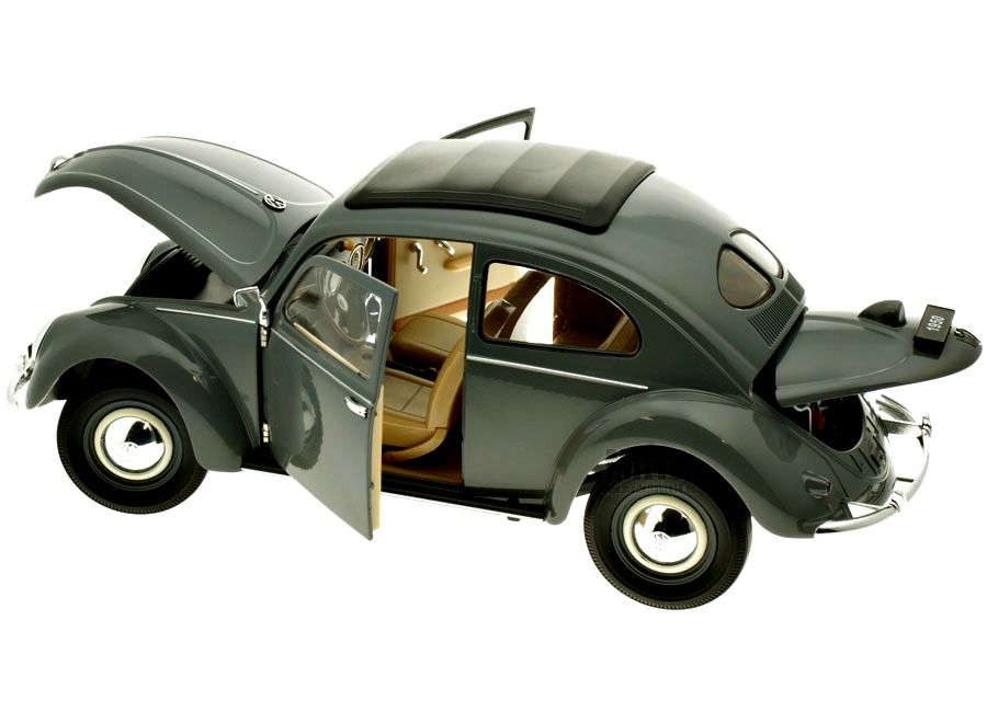 Volkswagen Classic T1 Beetle 1950 black 1:18 Welly
