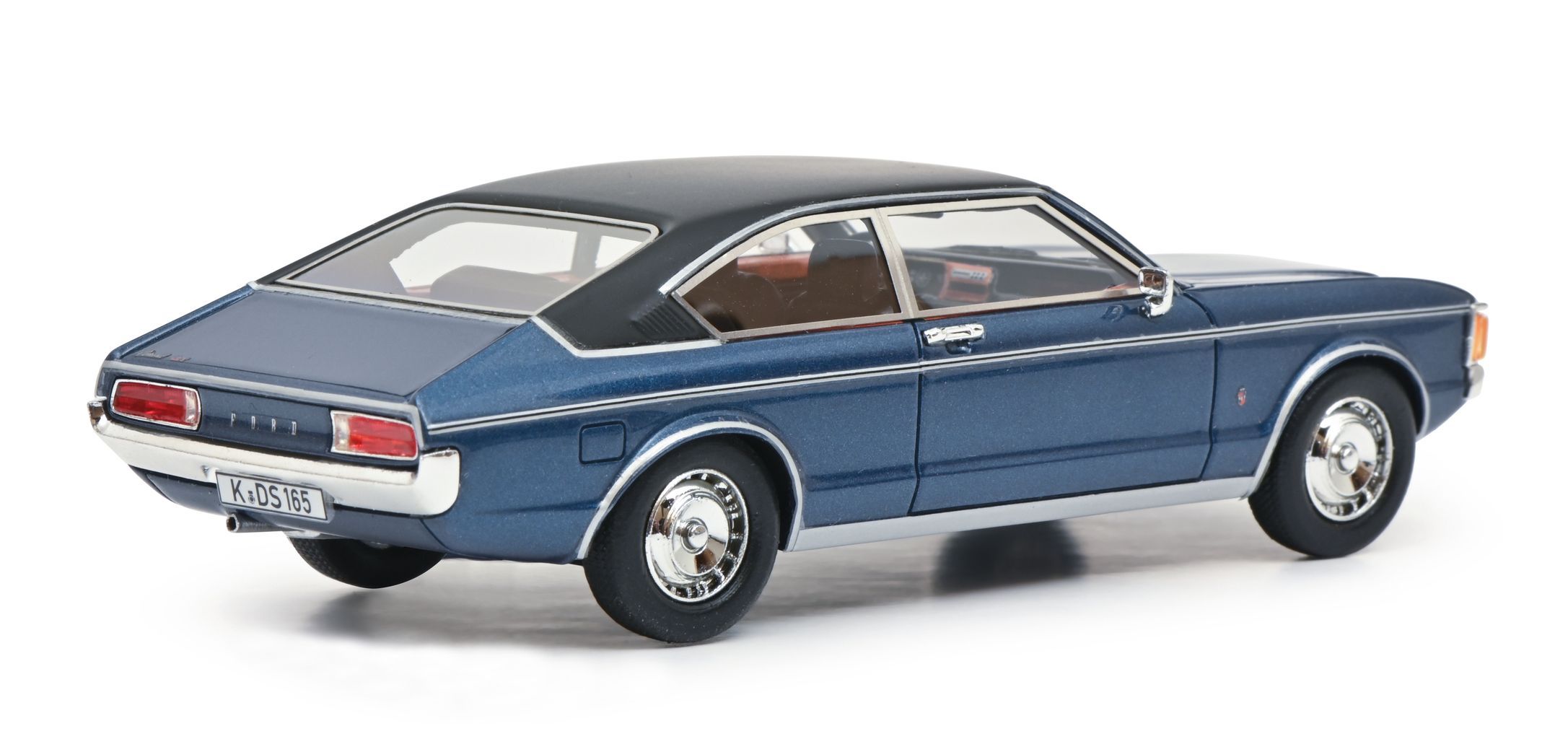 Ford Granada Coupe gold 1:43 Schuco
