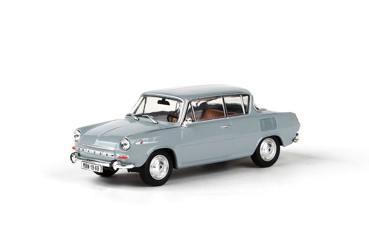 Škoda 1100MBX 1969 Šedá Námořní 1:43 Abrex