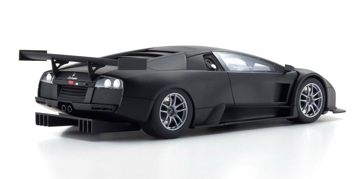 Lamborghini Murcielago R-GT 2007 matt black 1:18 Kyosho