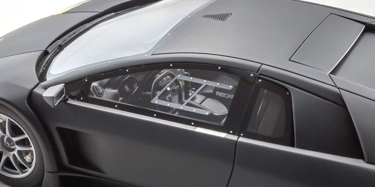 Lamborghini Murcielago R-GT 2007 matt black 1:18 Kyosho