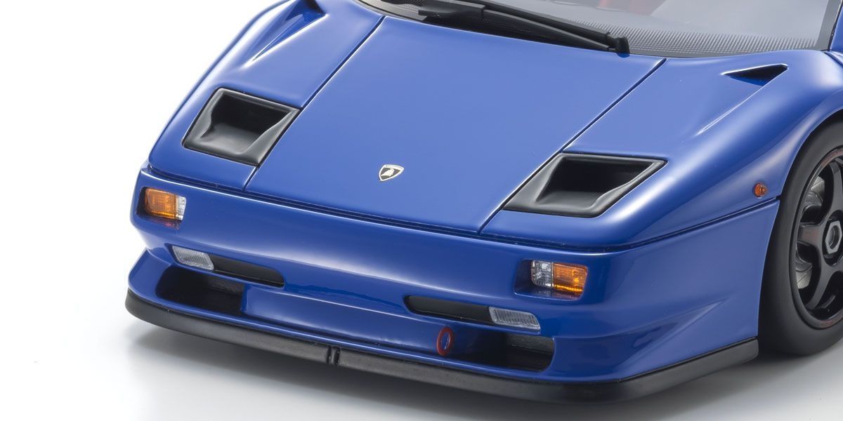 Lamborghini Diablo SVR blue 1:18 Kyosho
